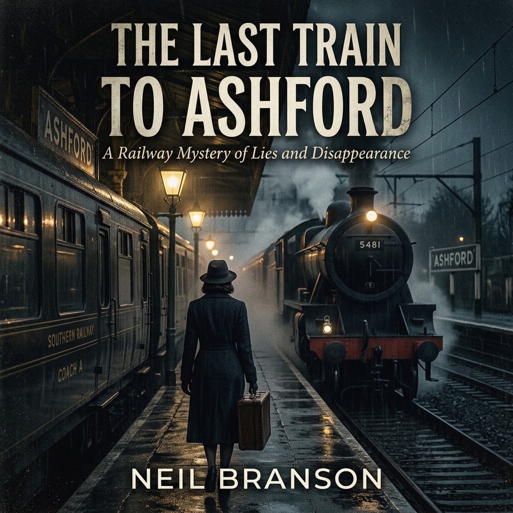 Cover of The Last Train to Ashford : A Railway Mystery of Lies and Disappearance