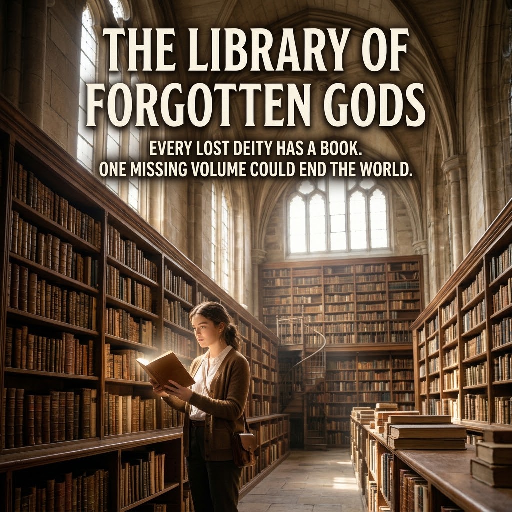 Cover of THE LIBRARY OF FORGOTTEN GODS