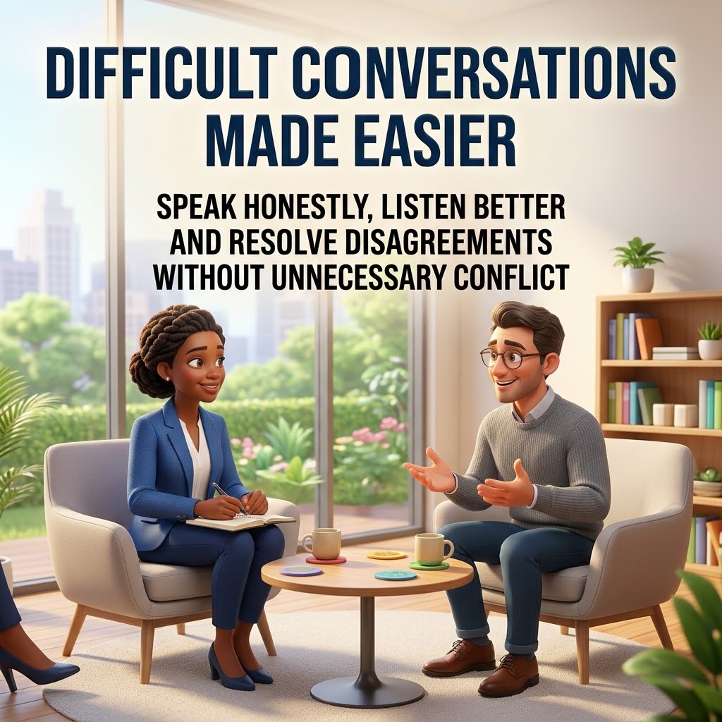 Cover of Difficult Conversations Made Easier